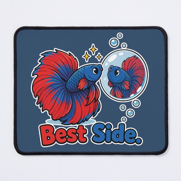 Item preview, Funny Betta Fish Best Side Aquarium Lover designed and sold by SimplePoDesign.