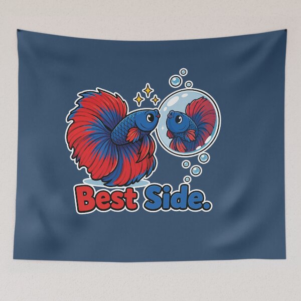 Item preview, Funny Betta Fish Best Side Aquarium Lover designed and sold by SimplePoDesign.