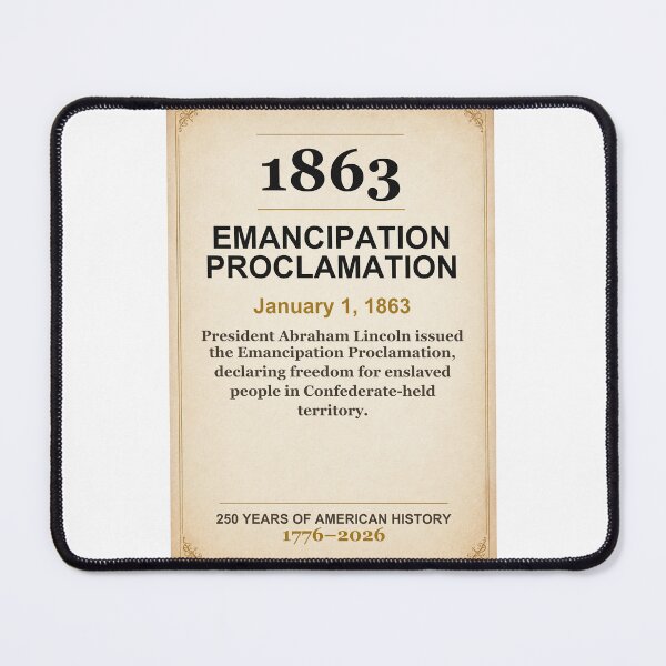 Item preview, America 250 | Emancipation Proclamation | 1863 designed and sold by ariksworld.