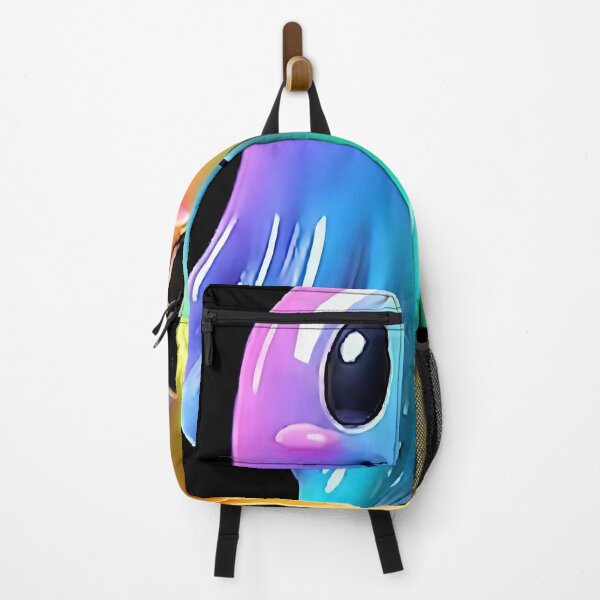 Item preview, Cute Rainbow Gradient Jelly Ghost 3D Render designed and sold by ToxicInkArt.