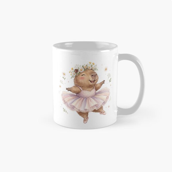 Item preview, Cute Ballet Capybara designed and sold by 2-Of-A-Kind.