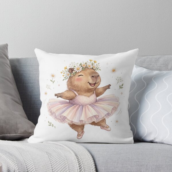Item preview, Cute Ballet Capybara designed and sold by 2-Of-A-Kind.