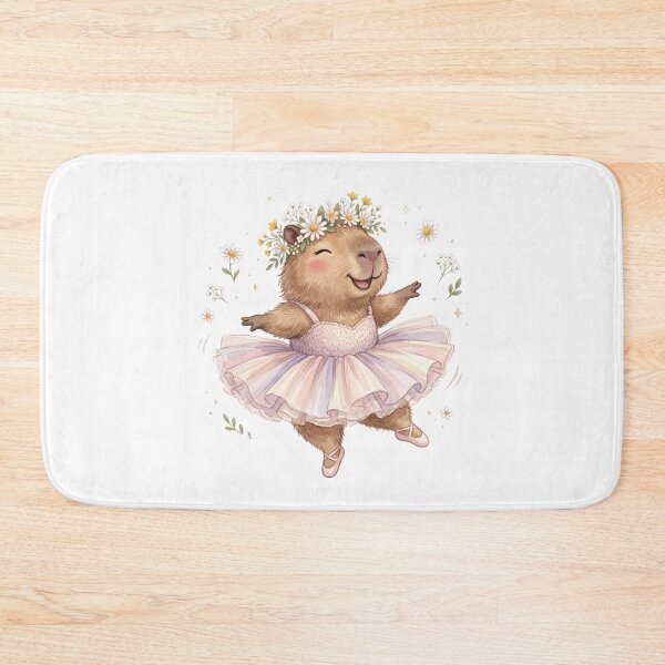 Item preview, Cute Ballet Capybara designed and sold by 2-Of-A-Kind.