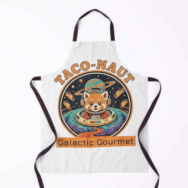 Item preview, Taco-naut Galactic Gourmet Red Panda Space Food Adventure T-Shirt designed and sold by gidget-gadget.