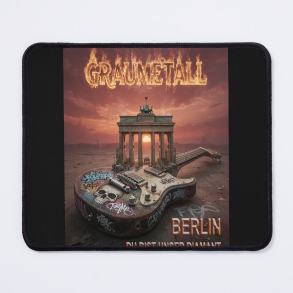 Item preview, Top Music Cover Poster GRAY METAL "Berlin you are our diamond" designed and sold by Segasprojects.