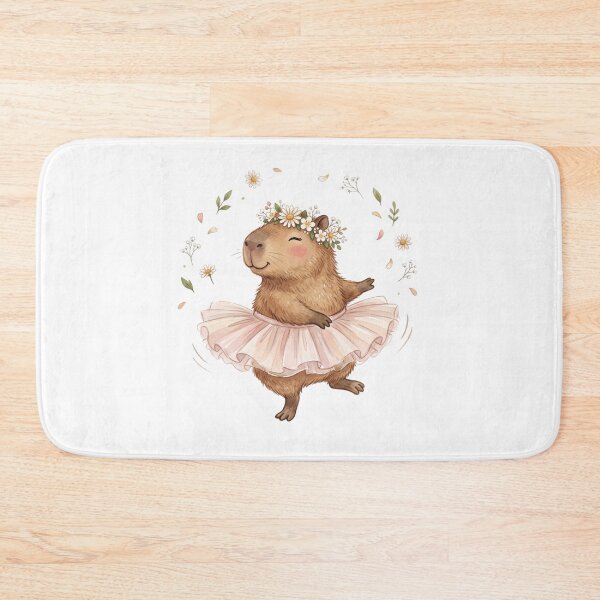 Item preview, Cute Ballet Capybara designed and sold by 2-Of-A-Kind.