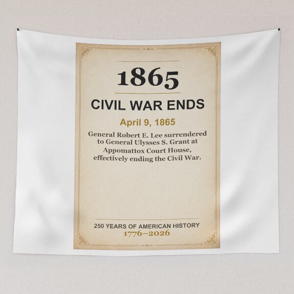 Item preview, America 250 | Civil War Ends | 1865 designed and sold by ariksworld.