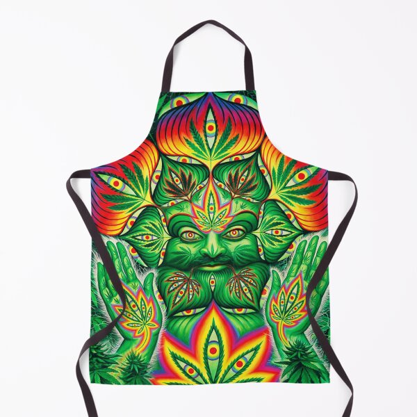 Item preview, kepala limas hijau alex grey bagaikan dedaunan designed and sold by omerset548.