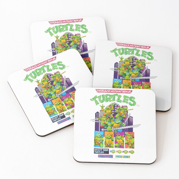 Item preview, Camiseta retro con pantalla de juego arcade de las Tortugas Ninja designed and sold by Voila-creative.