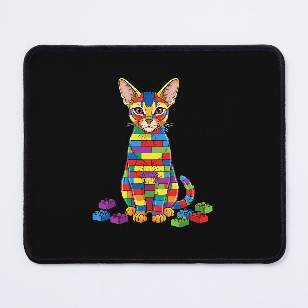 Item preview, Building Blocks Cat Feline Enthusiast Toy Builder designed and sold by PopStars1993.