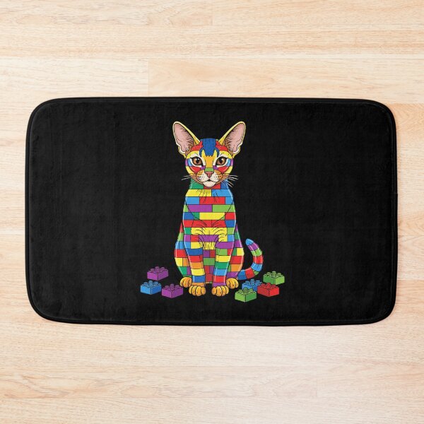 Item preview, Building Blocks Cat Feline Enthusiast Toy Builder designed and sold by PopStars1993.