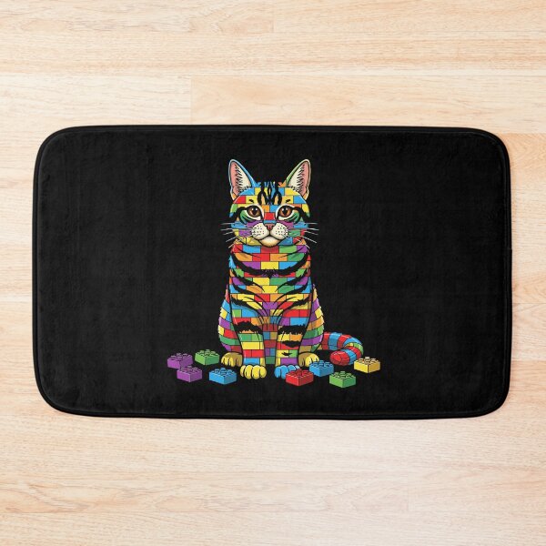 Item preview, Building Block Cat Pet Lover Construction Toy Fan designed and sold by PopStars1993.