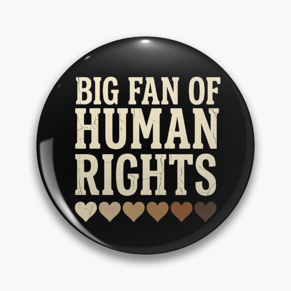 Item preview, Big Fan Of Human Rights designed and sold by dudelinart.