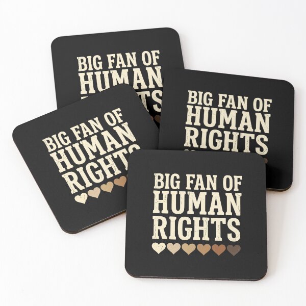 Item preview, Big Fan Of Human Rights designed and sold by dudelinart.