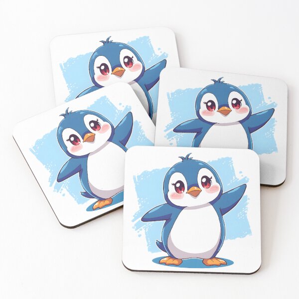 Item preview, Cute Kawaii Penguin Sticker | Adorable Cartoon Penguin Illustration designed and sold by dreamz-world.
