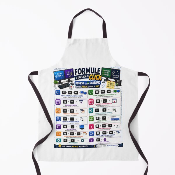 Item preview, Formule a Portata di Click – Scorciatoie per Doppio Schermo designed and sold by RipantinaFantasy .