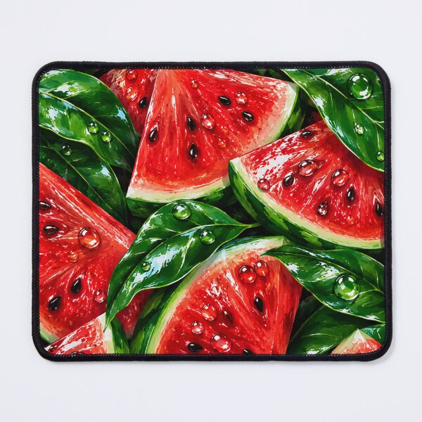 Item preview, Watermelon Slice Fruit Pattern Juicy Summer Print designed and sold by DjFreeq.