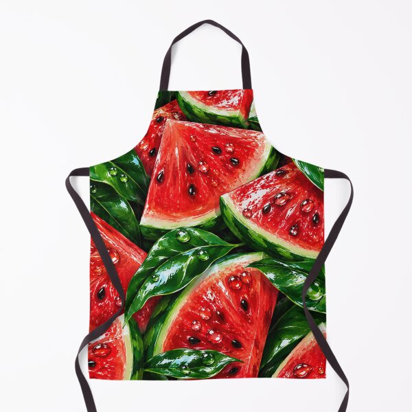 Item preview, Watermelon Slice Fruit Pattern Juicy Summer Print designed and sold by DjFreeq.