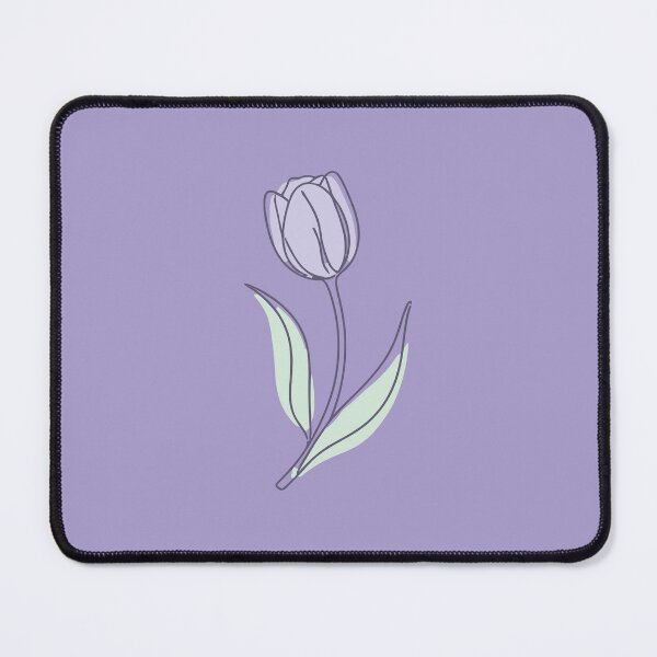 Item preview, Soft Lavender Tulip Botanical Artwork designed and sold by kowlymowllss.