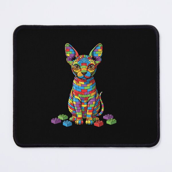Item preview, Sphynx Cat Building Blocks Feline Lover designed and sold by PopStars1993.