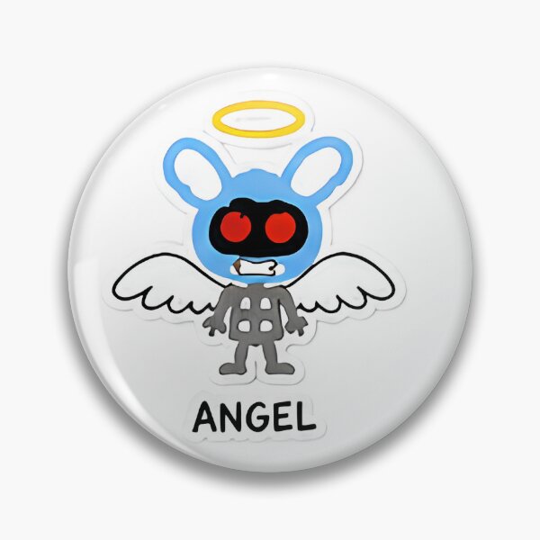 Item preview, Blue Bunny Angel with Red Eye designed and sold by PoonieStudio.