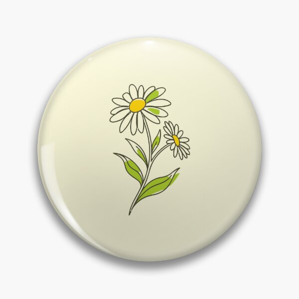 Item preview, Charming White Daisy Floral Illustration designed and sold by kowlymowllss.
