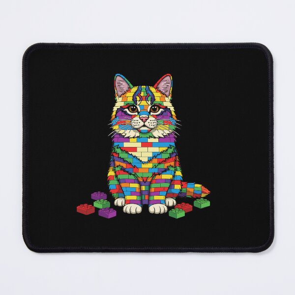 Item preview, Building Block Cat Feline Toy Bricks Builder designed and sold by PopStars1993.