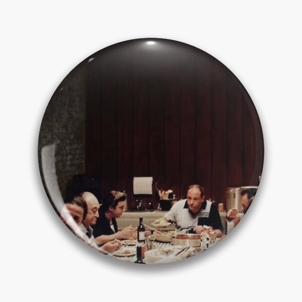 Item preview, Poster the sopranos last dinner painting designed and sold by BrianCleghorn.
