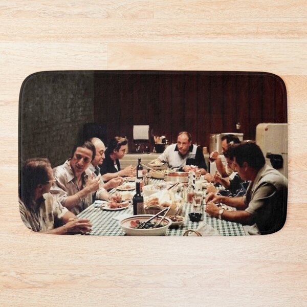 Item preview, Poster the sopranos last dinner painting designed and sold by BrianCleghorn.