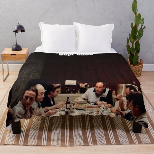 Item preview, Poster the sopranos last dinner painting designed and sold by BrianCleghorn.