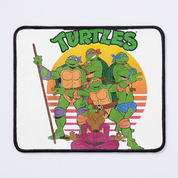 Item preview, Teenage Mutant Ninja Turtles Retro Sun Group T Shirts for Men and Women Tees designed and sold by SavsMerch.