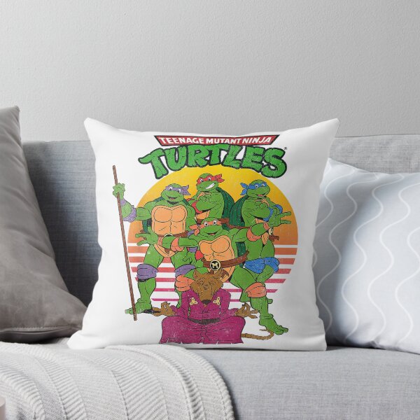 Item preview, Teenage Mutant Ninja Turtles Retro Sun Group T Shirts for Men and Women Tees designed and sold by SavsMerch.