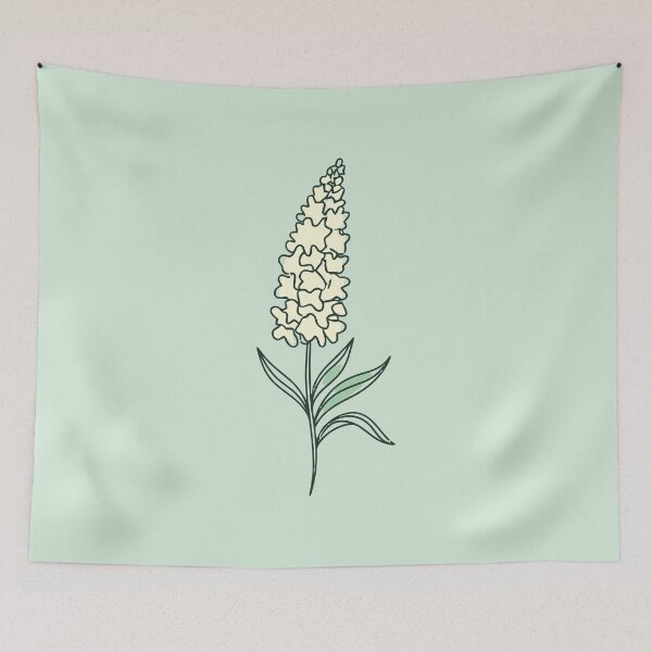 Item preview, Elegant Cream Blossom Botanical Illustration designed and sold by kowlymowllss.