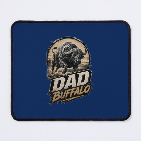 Item preview, Dad Buffalo – Masculine Wildlife Art for Dad designed and sold by annenambiro.