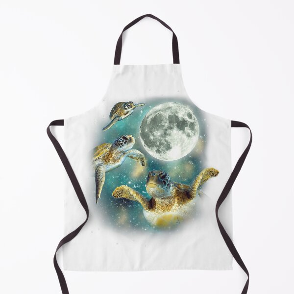 Item preview, Three Sea Turtle Moon 3 Magic Sea Turtles Cute Moon Parody T-Shirt designed and sold by gidget-gadget.