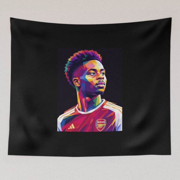 Item preview, Bukayo Saka Wpap Pop Art designed and sold by eckstromvan.