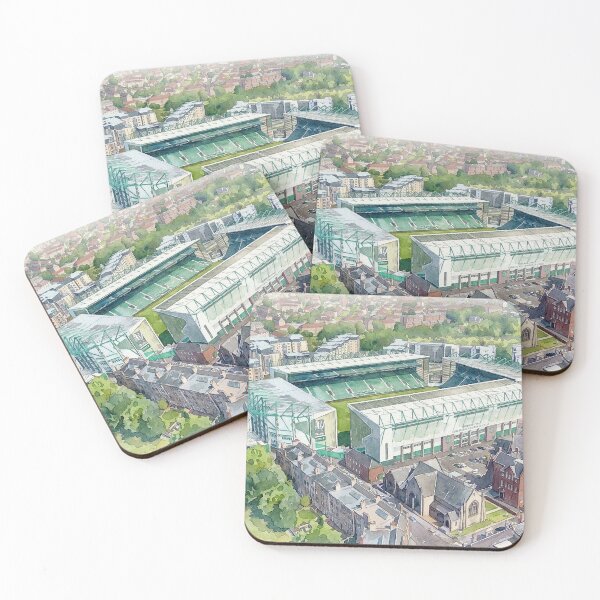 Item preview, Easter Road Stadium Edinburgh Watercolour Art Print designed and sold by ArtworkNorth.