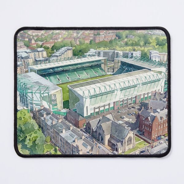 Item preview, Easter Road Stadium Edinburgh Watercolour Art Print designed and sold by ArtworkNorth.