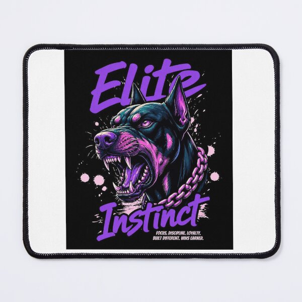 Item preview, Elite Instinct – Fierce Pitbull Neon Street Art designed and sold by PixelStyle Studio.