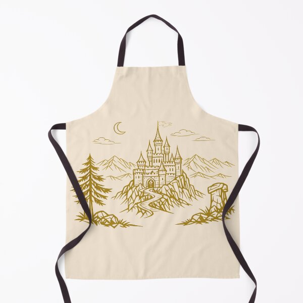 Item preview, Minimalist Fantasy Castle designed and sold by KungPowUnicorn.