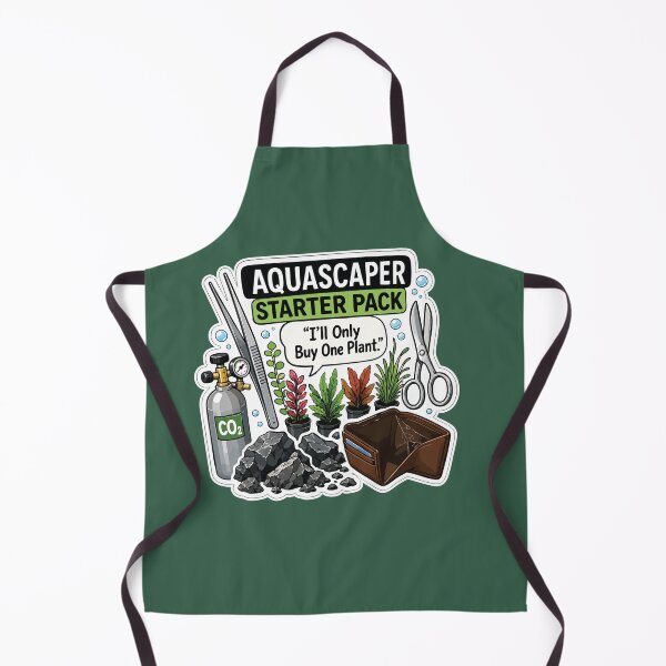 Item preview, Funny Aquascaper Starter Pack Aquarium Hobby designed and sold by SimplePoDesign.