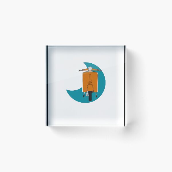 Item preview, Vespa en la Luna designed and sold by SimooArtist.