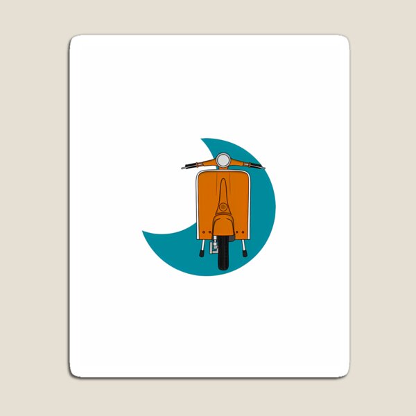 Item preview, Vespa On The Moon designed and sold by SimooArtist.