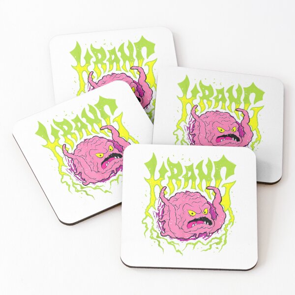 Item preview, TMNT Heavy Metal Krang Retro Cartoon T-Shirt designed and sold by Othinus.