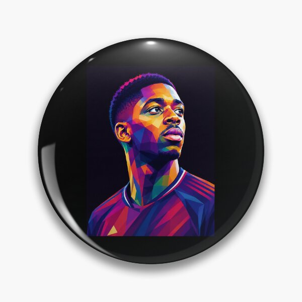 Item preview, Ousmane Dembele Wpap Pop Art designed and sold by eckstromvan.