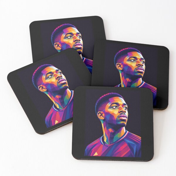 Item preview, Ousmane Dembele Wpap Pop Art designed and sold by eckstromvan.