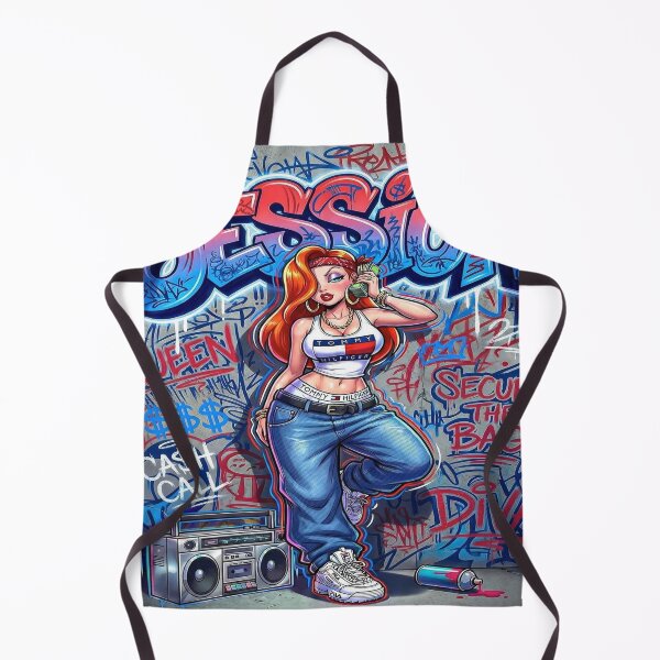 Item preview, Jessica – Queen of the Streets | Urban Graffiti Vibes designed and sold by Shyamora.