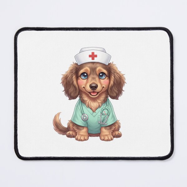 Item preview, Cute Dachshund Nurse designed and sold by 2-Of-A-Kind.
