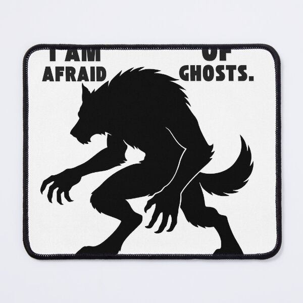 Item preview, I Am Afraid of Ghosts Boo Funny Halloween Ghost T-Shirt Design designed and sold by Wirath Shop.