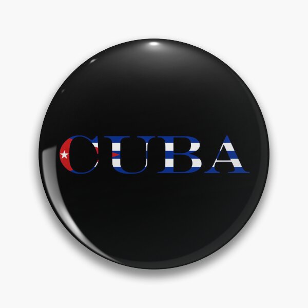 Item preview, Cuba Country Name Typography Flag | Cuban Text Inside Flag Design designed and sold by NTGUILTY.